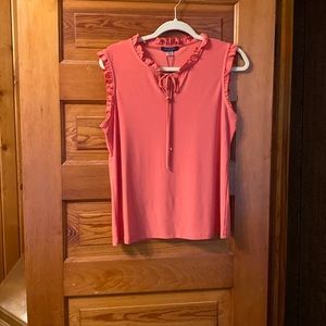 Tommy Hilfiger coral blouse